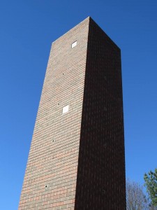 Chimney Swift roosting tower at Prairie Ridge Ecostation.
